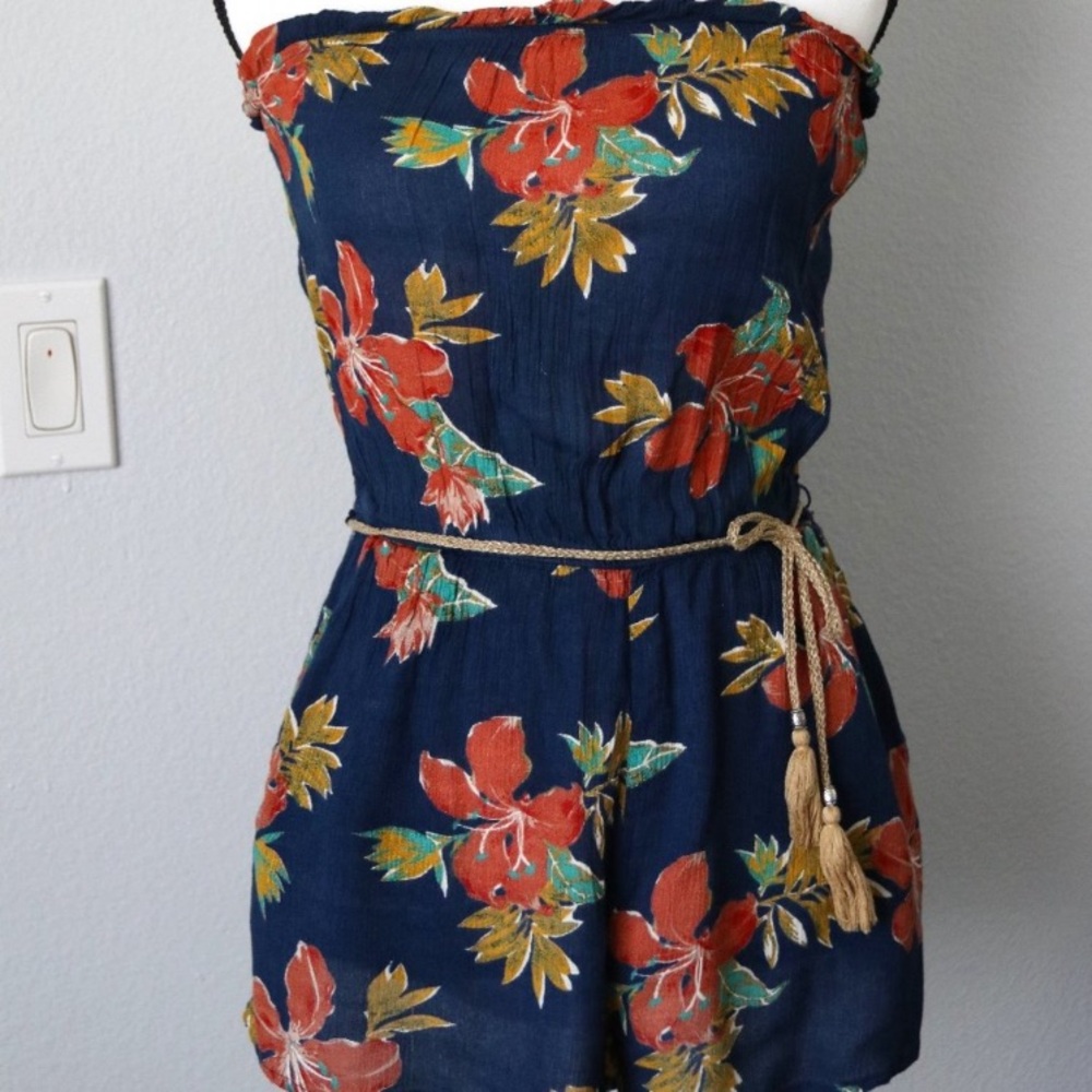 Forever 21 Floral Romper